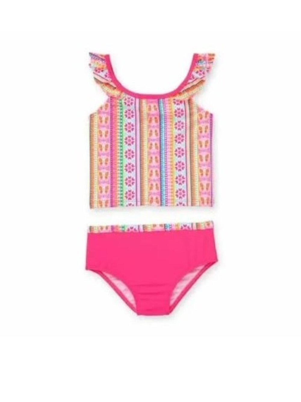 Toddler Girls Girl's Butterflies and Hearts Tankini Swimsuit Size 2T NWT